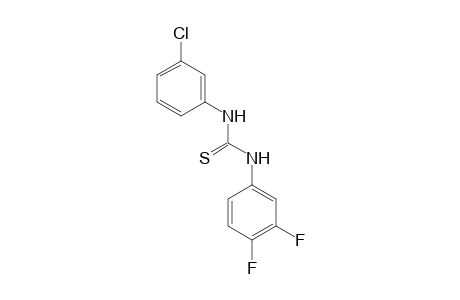 1-(3-Chlorophenyl)-3-(3,4-difluorophenyl)thiourea