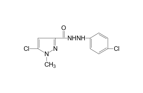 5-chloro-1-methylpyrazole-3-carboxylic acid, 2-(p-chlorophenyl)hydrazide