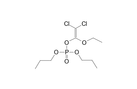 O,O-DIPROPYL-O-(1-ETHOXY-2,2-DICHLOROVINYL)PHOSPHATE