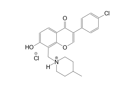 piperidinium, 1-[[3-(4-chlorophenyl)-7-hydroxy-4-oxo-4H-1-benzopyran-8-yl]methyl]-4-methyl-, chloride