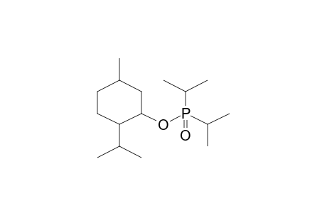 2-Di(propan-2-yl)phosphoryloxy-4-methyl-1-propan-2-yl-cyclohexane