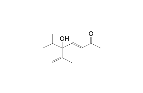 5-Hydroxy-5-isopropyl-6-methyl-hepta-3,6-dien-2-one