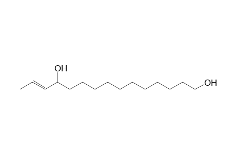 (E)-13-pentadecene-1,12-diol
