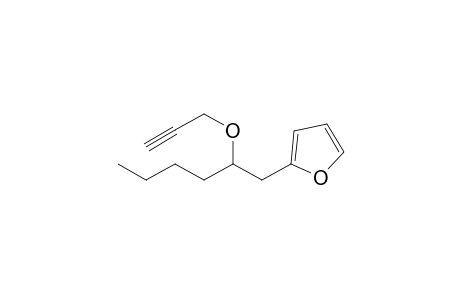 2-(2-Prop-2-ynyloxyhexyl)furan