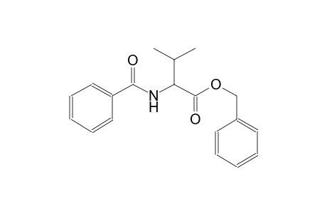 valine, N-benzoyl-, phenylmethyl ester