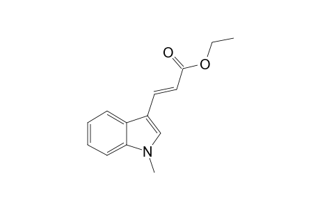 (E)-3-(1-METHYLINDOL-3-YL)-PROPENSAUEREETHYLESTER