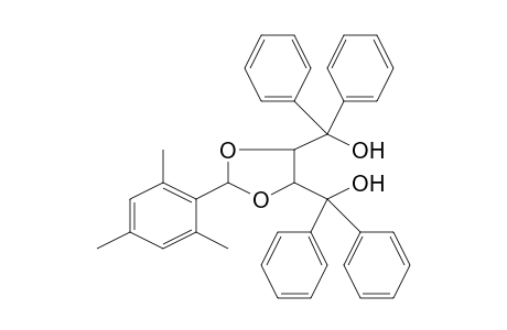 1,3-DIOXOLANE-4,5-DIMETHANOL, alpha,alpha,alpha',alpha'-TETRAPHENYL-2-(2,4,6-TRIMETHYLPHENYL)-, [4R-(2alpha,4alpha,5.beta