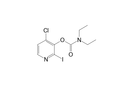 N,N-diethyl-4-chloro-2-iodo-3-pyridyl O-carbamate