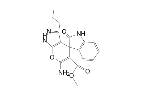 methyl 6'-amino-2-oxo-3'-propyl-1'H-spiro[indoline-3,4'-pyrano[2,3-c]pyrazole]-5'-carboxylate