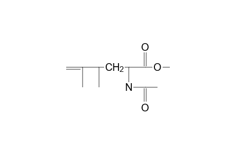 (2S,4S)-2-ACETAMIDO-4,5-DIMETHYL-5-HEXENOIC ACID, METHYL ESTER