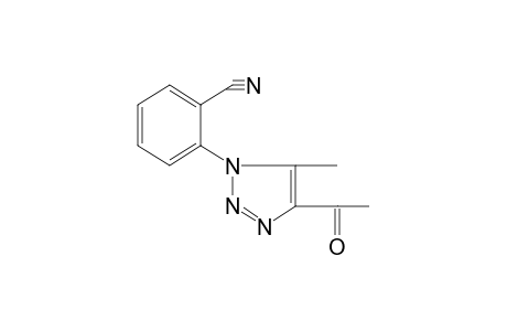 o-(4-acetyl-5-methyl-1H-1,2,3-triazole-1-yl)benzonitrile