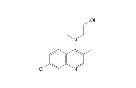 2-[(7-chloro-3-methyl-4-quinolyl)methylamino]ethanol