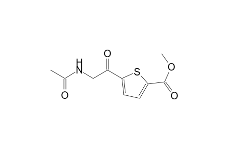 5-(2-acetamido-1-oxoethyl)-2-thiophenecarboxylic acid methyl ester