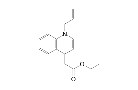 N-Allyl-4-[(ethoxycarbonyl)methylene]quinoline