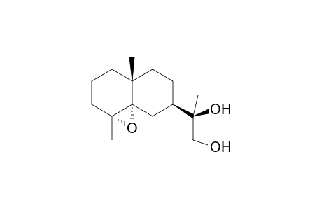 (-)-4.alpha.,5.alpha.-Oxidoeudesm-11R,12-diol