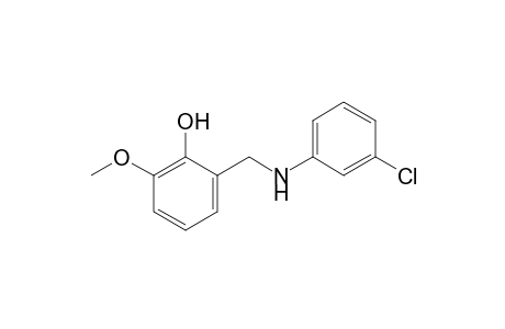 alpha-(m-CHLOROANILINO)-6-METHOXY-o-CRESOL