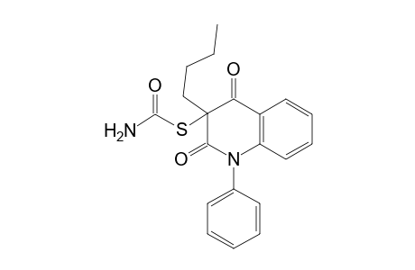 S-(3-Butyl-1,2,3,4-tetrahydro-2,4-dioxo-1-phenylquinolin-3-yl)Carbamothioate