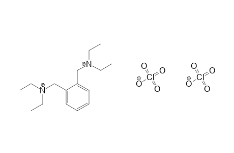 N,N,N',N'-tetraethyl-o-xylene-alpha,alpha'-diamine, diperchlorate