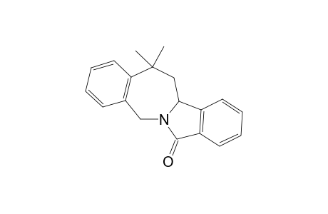 13,13-Dimethyl-7-oxo-5,11b,12,13-tetrahydro-7H-isoindolo[2,1-b]benzazepine