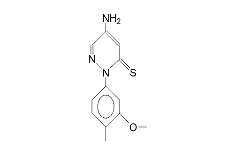 2-(3-Methoxy-4-methyl-phenyl)-5-amino-3(2H)-pyridazinthione