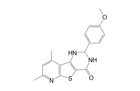 2-(4-Methoxyphenyl)-7,9-dimethyl-2,3-dihydropyrido[3',2':4,5]thieno[3,2-d]pyrimidin-4(1H)-one