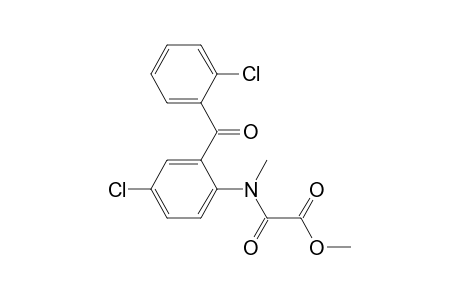 Methyl 2-o-chlorobenzoyl-4-chloro-n-methyloxalonilate