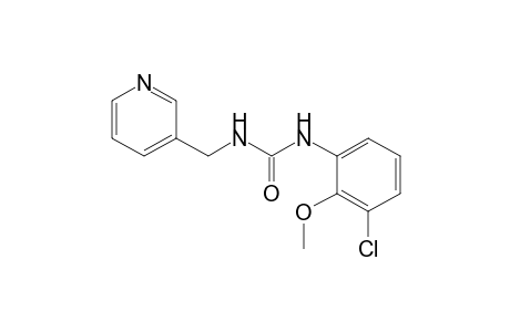 1-(3-Chloro-2-methoxyphenyl)-3-[(3-pyridyl)methyl]urea