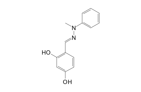 2,4-Dihydroxybenzaldehyde methyl(phenyl)hydrazone