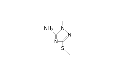 5-Amino-1-methyl-3-methylthio-1,2,4-triazole