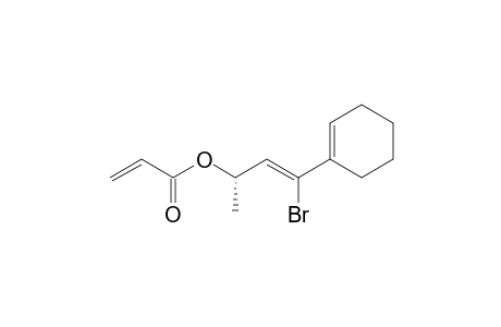 (Z,2S)-[4-Bromo-4-(cyclohex-1-enyl)]but-3-en-2-yl Acrylate