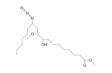 Methyl-12-azido-9-hydroxy-10-methoxy-octadecanoate