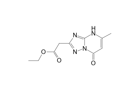 (5-Methyl-7-oxo-4,7-dihydro-[1,2,4]triazolo[1,5-a]pyrimidin-2-yl)-acetic acid ethyl ester