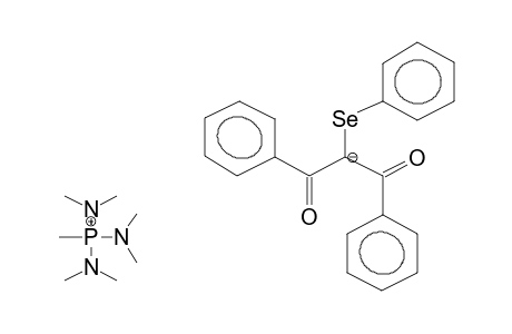 METHYLHEXAMETHYLTRIAMIDOPHOSPHONIUM PHENYLSELENYLDIBENZOYLMETHANATE