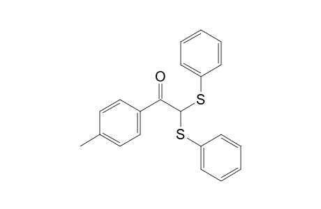 p-tolylglyoxal, 1-(diphenyl mercaptal)