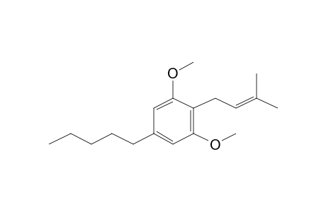 3-Methoxy-5-pentyl-2-prenylphenol, methyl ether