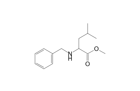 2-(benzylamino)-4-methyl-valeric acid methyl ester