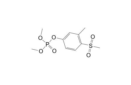 Phosphoric acid, dimethyl 3-methyl-4-(methylsulfonyl)phenyl ester