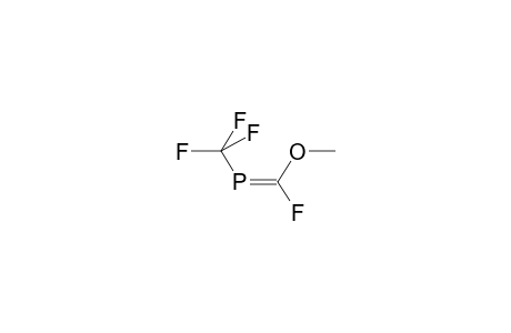 (E)-P-TRIFLUOROMETHYL-C-FLUORO-C-METHOXYPHOSPHAETHENE