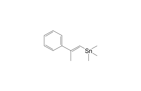 Trimethyl-[(E)-2-phenylprop-1-enyl]stannane