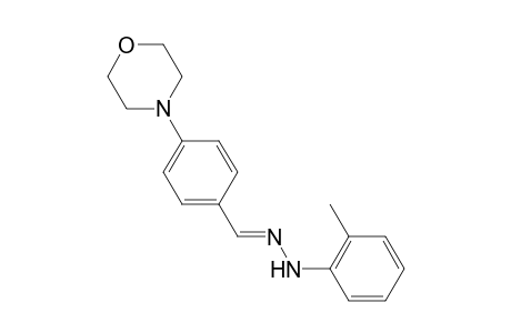 4-(4-Morpholinyl)benzaldehyde (2-methylphenyl)hydrazone