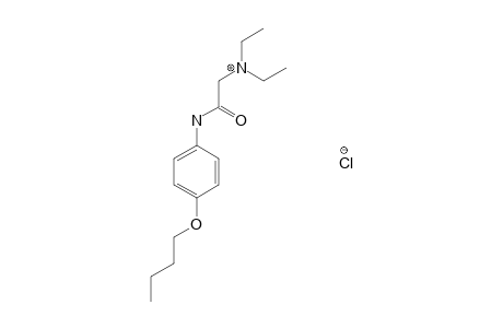 4'-butoxy-2-(diethylamino)acetanilide, monohydrochloride