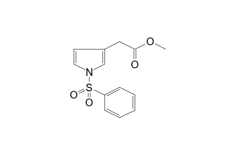 (1-Benzenesulfonyl-1H-pyrrol-3-yl)acetic acid, methyl ester