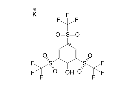 POTASSIUM 1-HYDROXY-2,4,6-TRIS(TRIFLUOROSULPHONYL)BENZENOATE