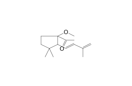 1-(1-Methoxy-3,3-dimethyl-2-[(1E)-3-methyl-1,3-butadienyl]cyclopentyl)ethanone