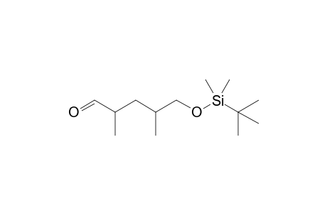 5-[(t-Butyldimethylsilyl)oxy]-2,4-dimethylpentanal