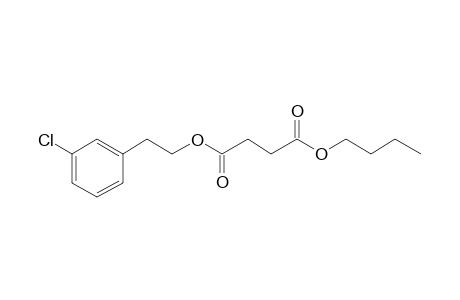 Succinic acid, butyl 3-chlorophenethyl ester