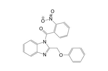 1H-benzimidazole, 1-(2-nitrobenzoyl)-2-(phenoxymethyl)-