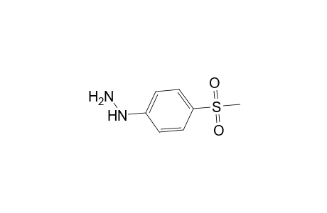 [p-(methylsulfonyl)phenyl]hydrazine