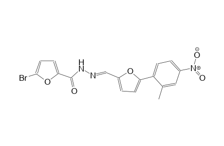 5-bromo-N'-{(E)-[5-(2-methyl-4-nitrophenyl)-2-furyl]methylidene}-2-furohydrazide