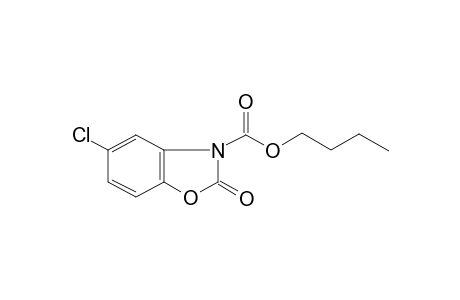 3(2H)-benzoxazolecarboxylic acid, 5-chloro-2-oxo-, butyl ester